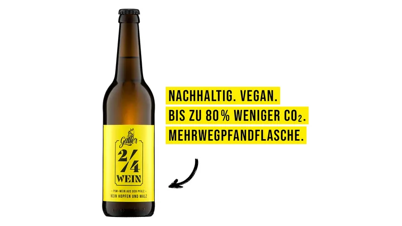 Galler 2/4 Piwi Weißwein Cuvée QbA trocken von Weingut Ansgar Galler